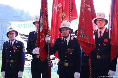 Slovesnost ob odprtju prizidka Prostovoljnega gasilskega društva Tunjice (54)